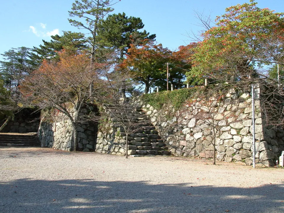 松坂城跡　金の間櫓の石垣