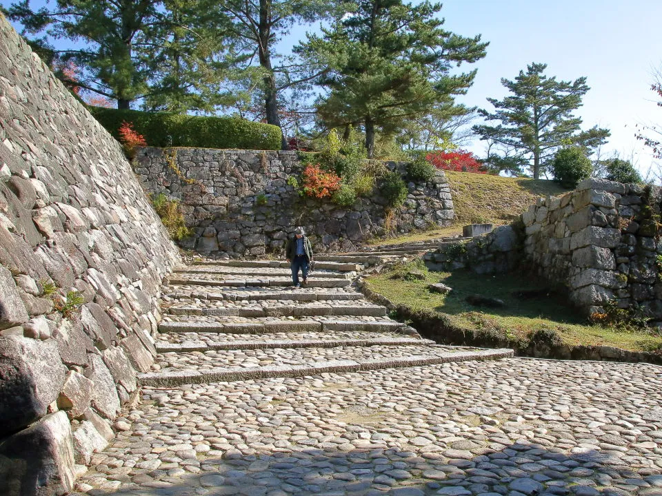 伊賀上野城　城代屋敷跡の門跡