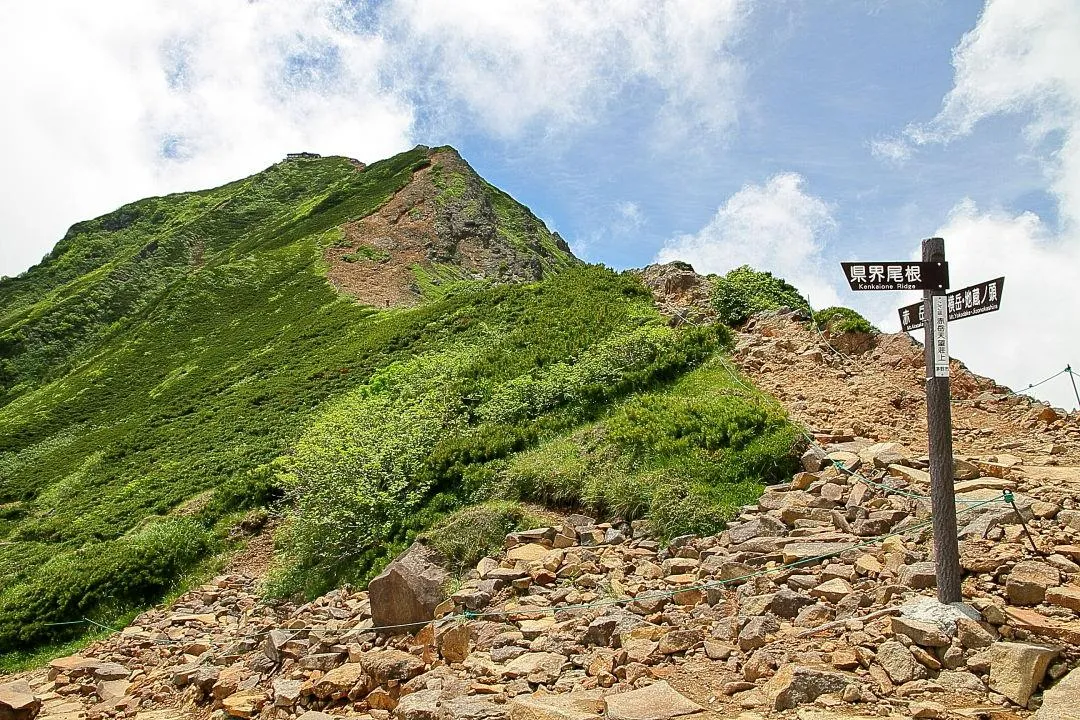 赤岳展望荘から赤岳