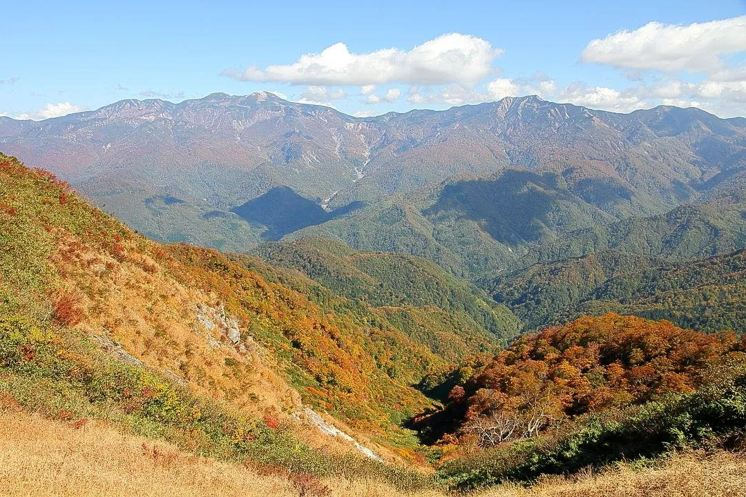 大長山から白山