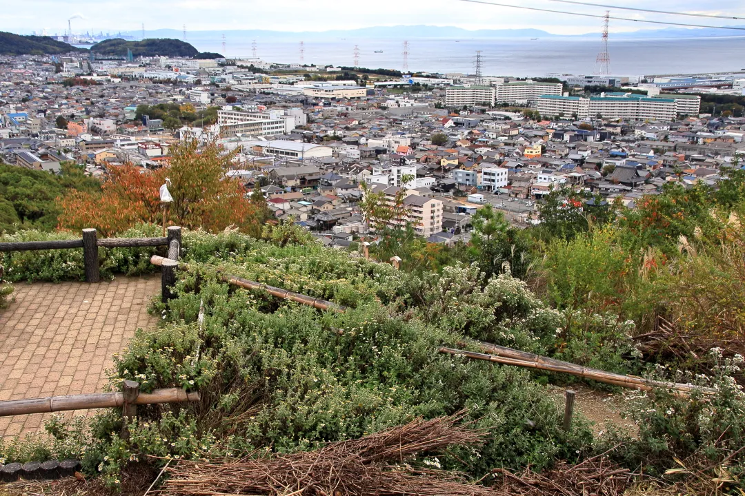 御旅山お月見スポットから