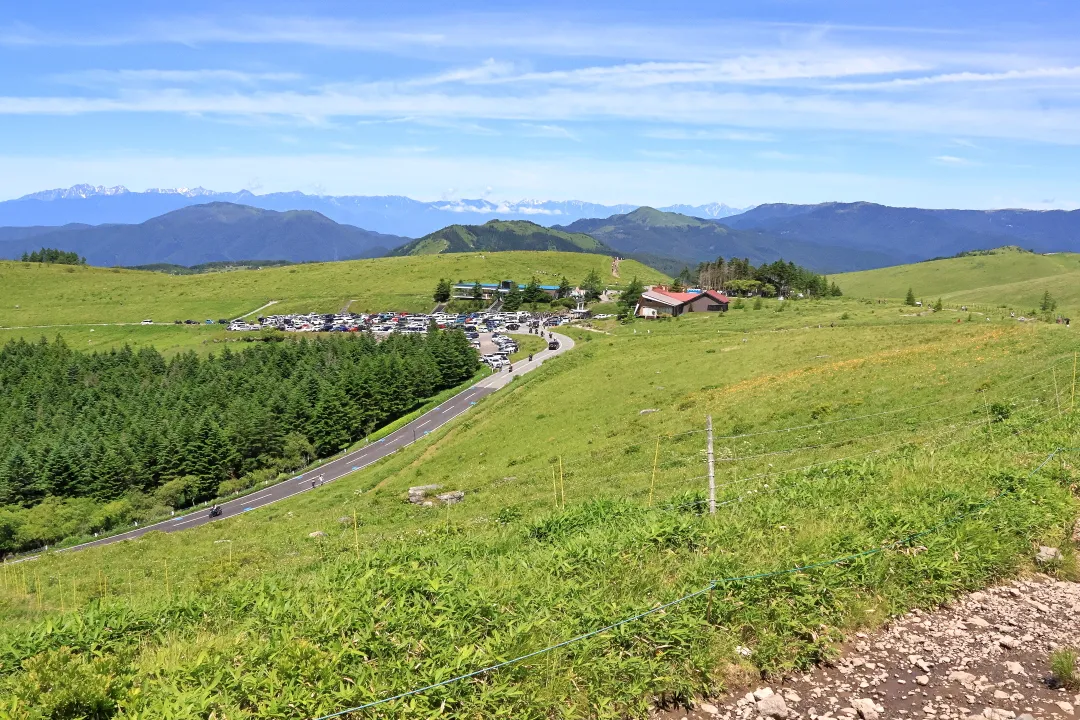 ビーナスラインと車山肩