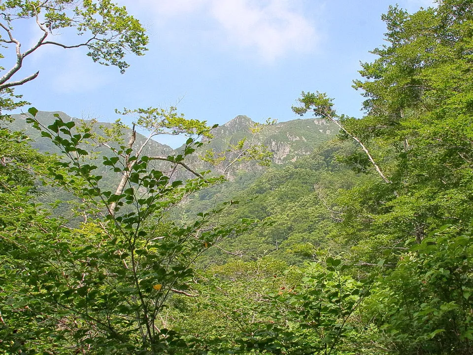 三国岳方面