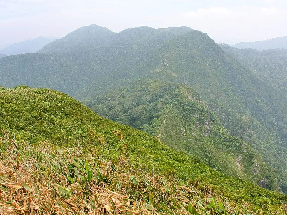 三周ヶ岳方面