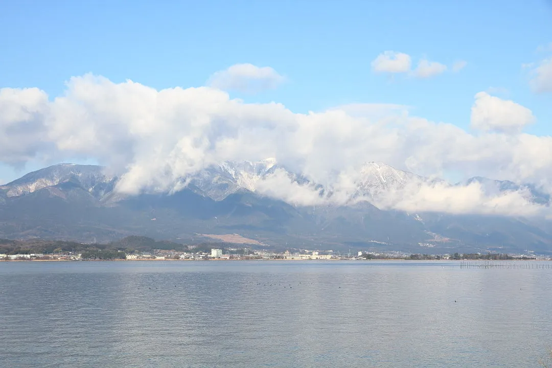 穏やかな「琵琶湖」