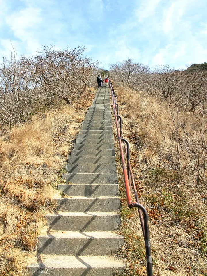 栂尾山へ