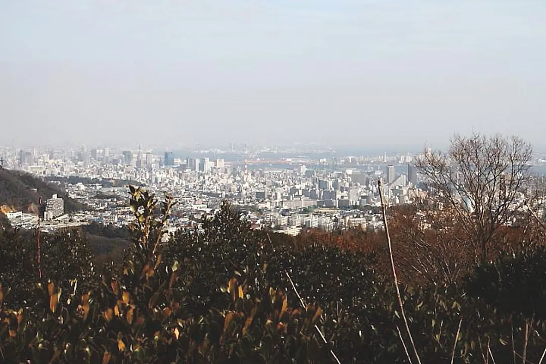 東山から神戸港