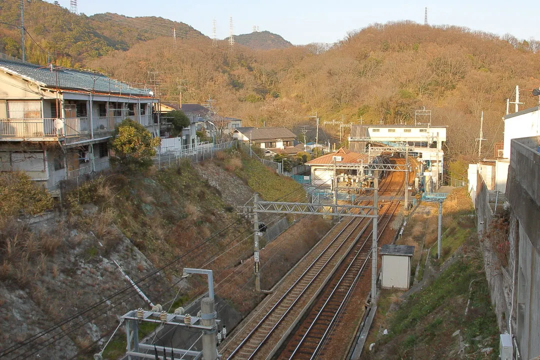 神戸電鉄鵯越駅