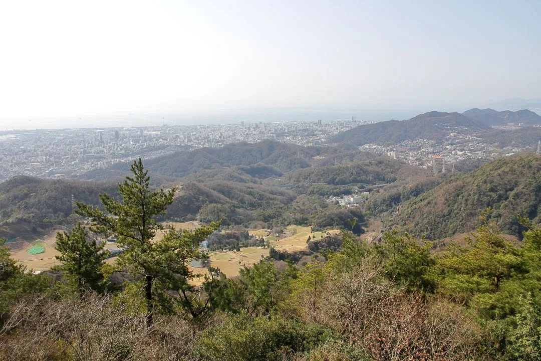 菊水山展望台から