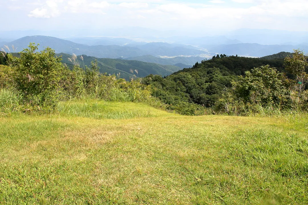 蘇武岳山頂から