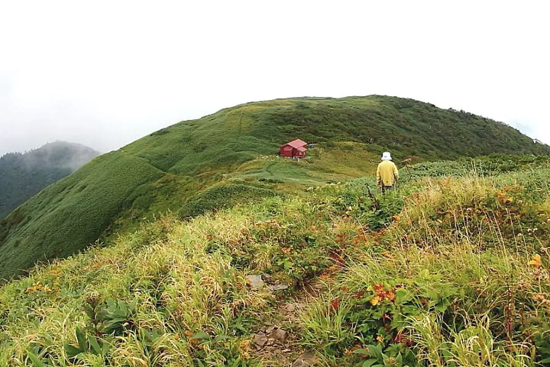 三ノ峰から避難小屋