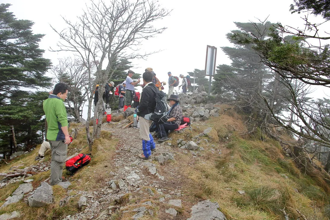 八経ヶ岳山頂