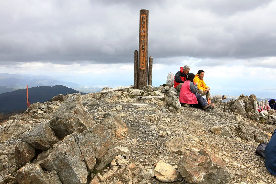 武奈ヶ岳山頂