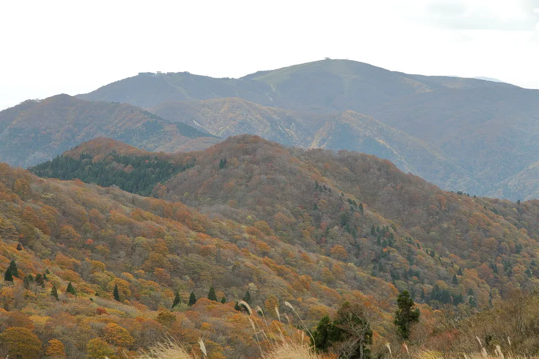 武奈ヶ岳から蓬莱山