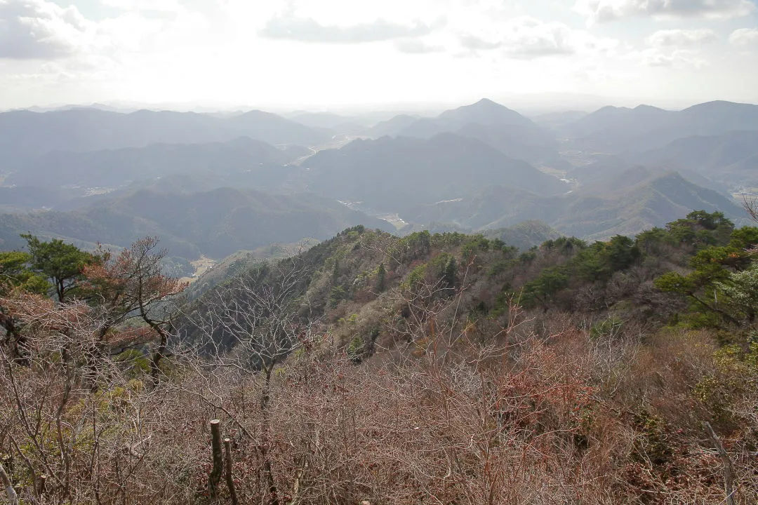 山頂から南側景観