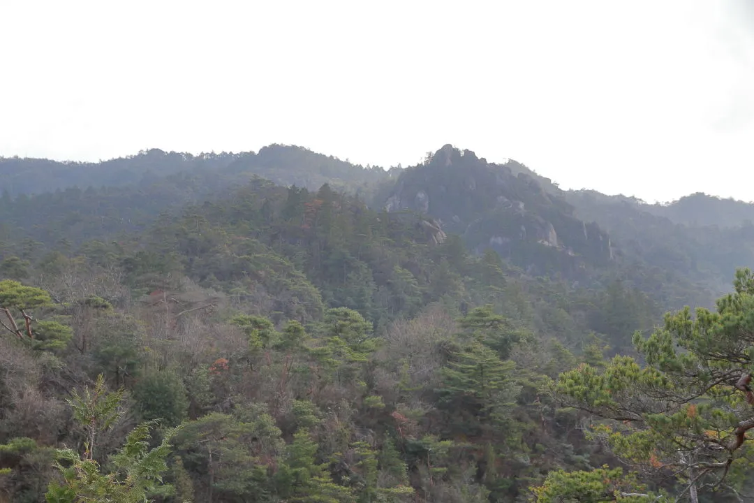 天狗岩の景観