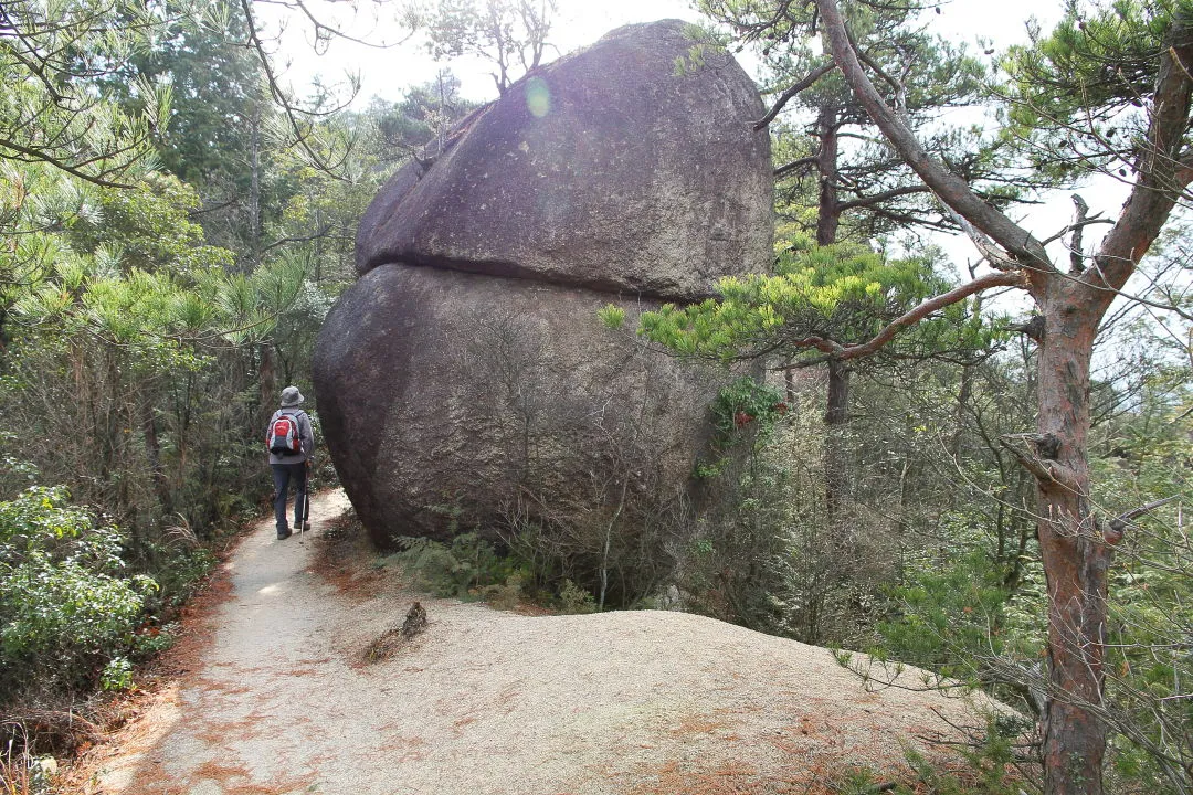 北峰縦走路