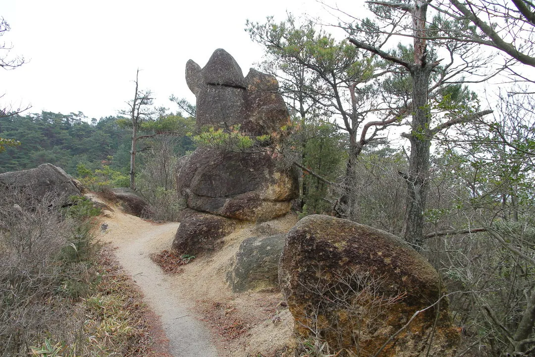 北峰縦走路