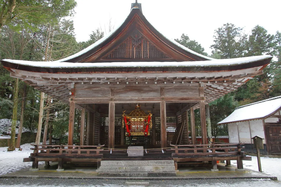 日吉大社摂社樹下神社拝殿