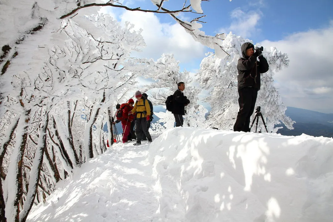 高見山山頂にて