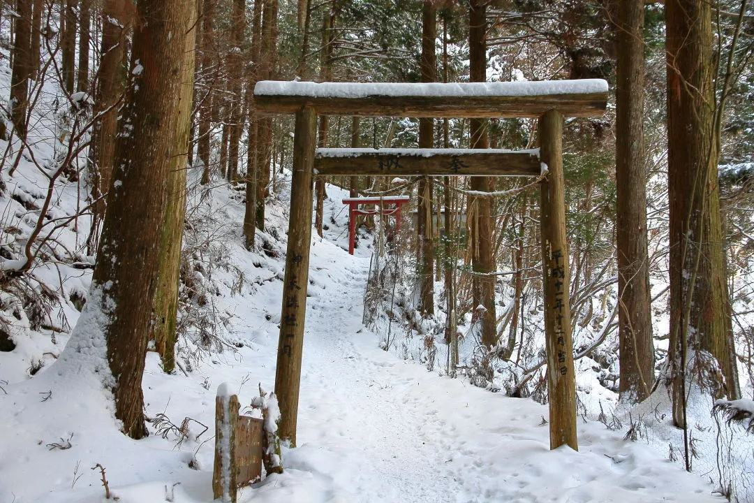 不動滝鳥居