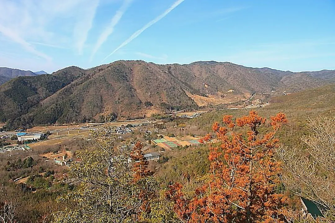 登り岩からの景観