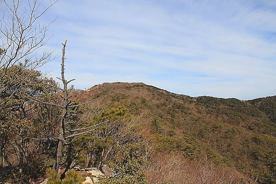 鉄塔下から横尾山