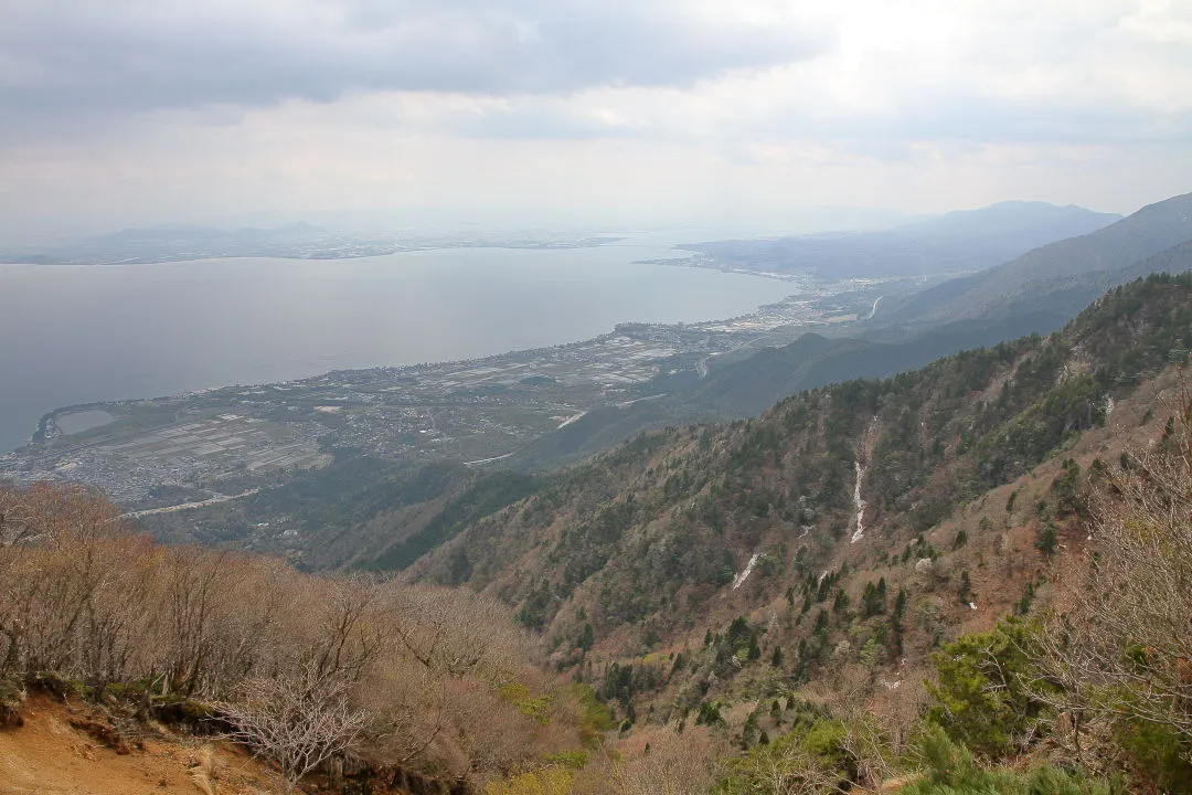 ヤケオ山から琵琶湖
