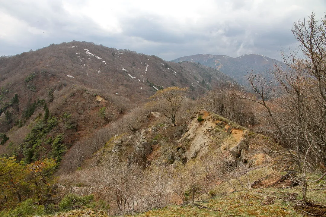 釈迦岳と武奈ヶ岳