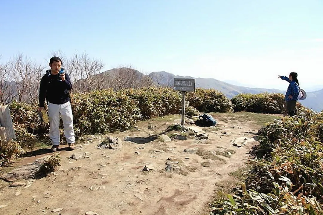 寒風山山頂