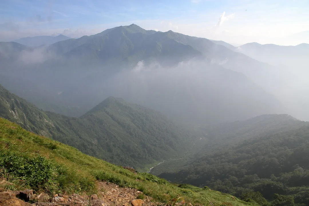 東尾根と西黒尾根