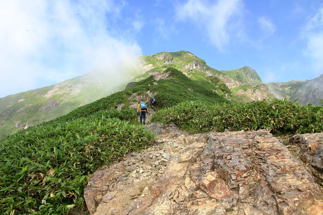 谷川岳の双耳峰