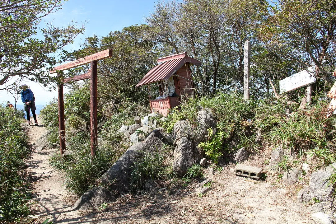 天照大神を祀った祠