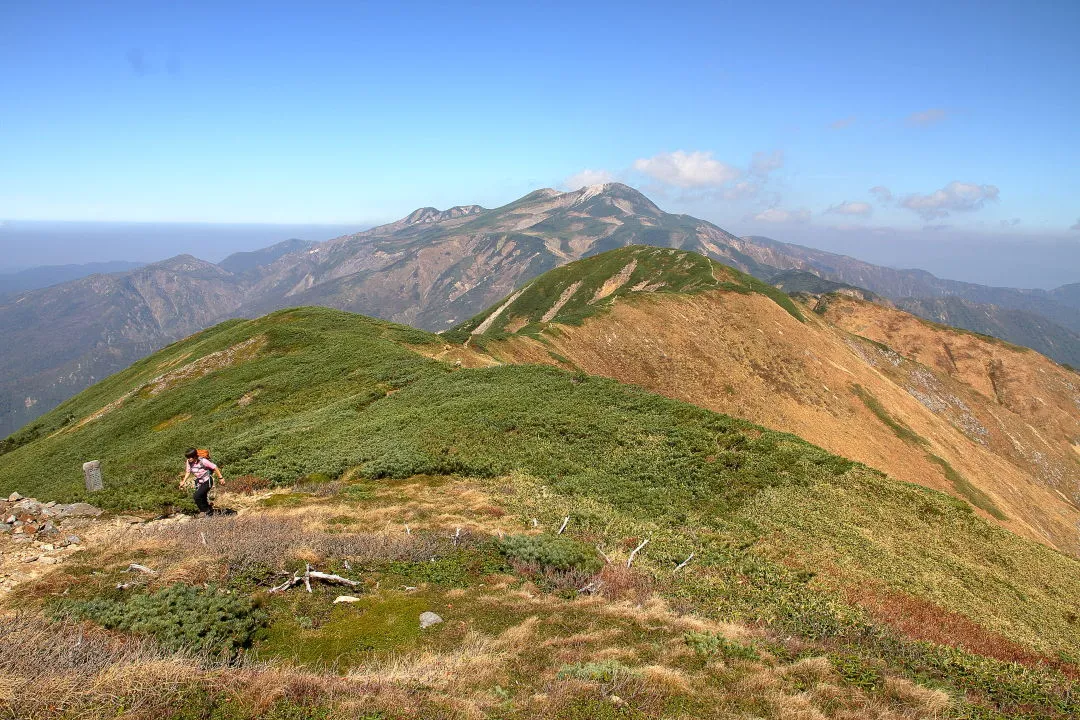 別山から白山