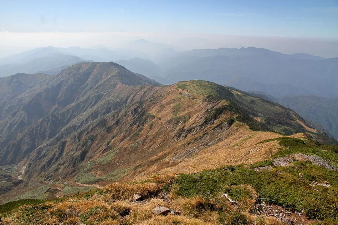 別山から三ノ峰