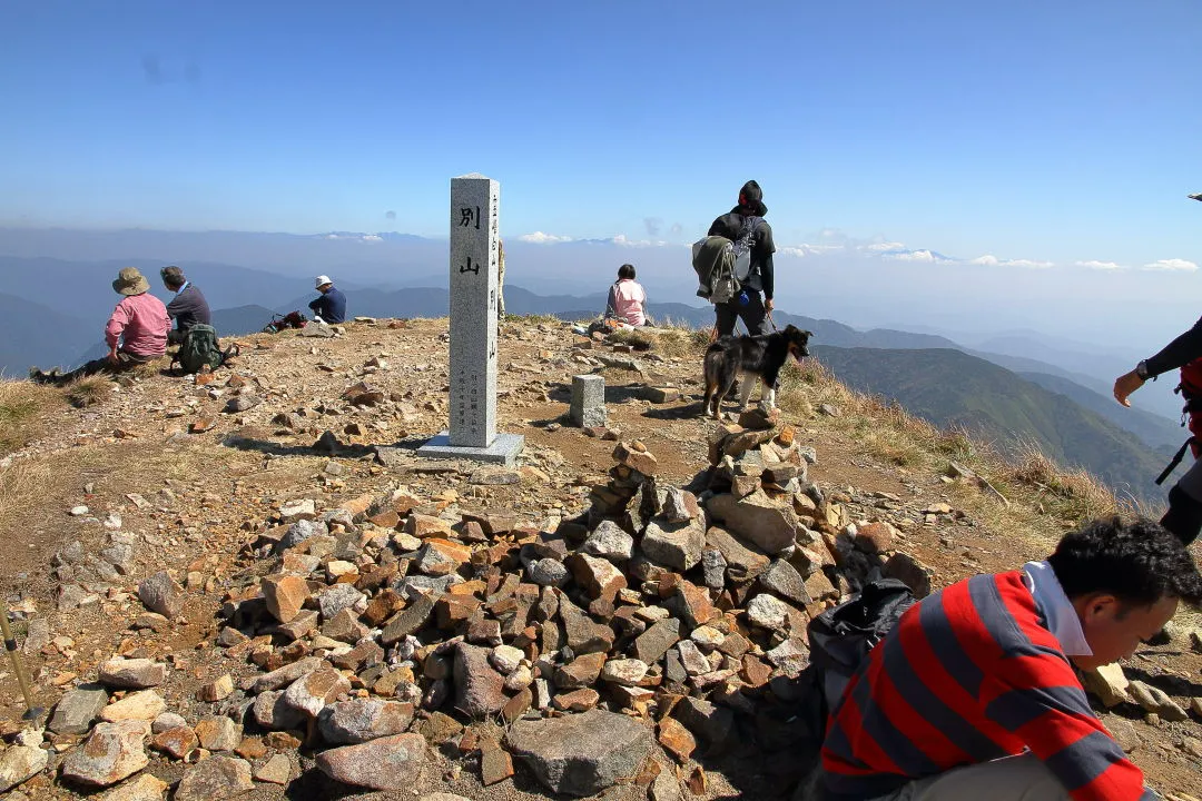 別山山頂