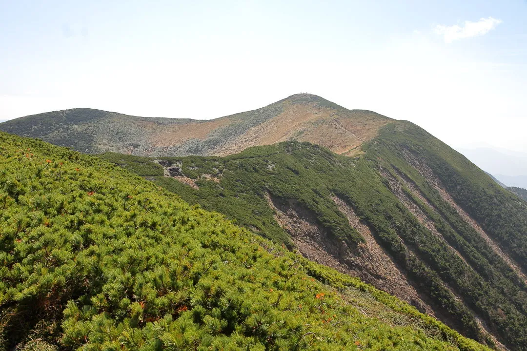 御舎利山から別山