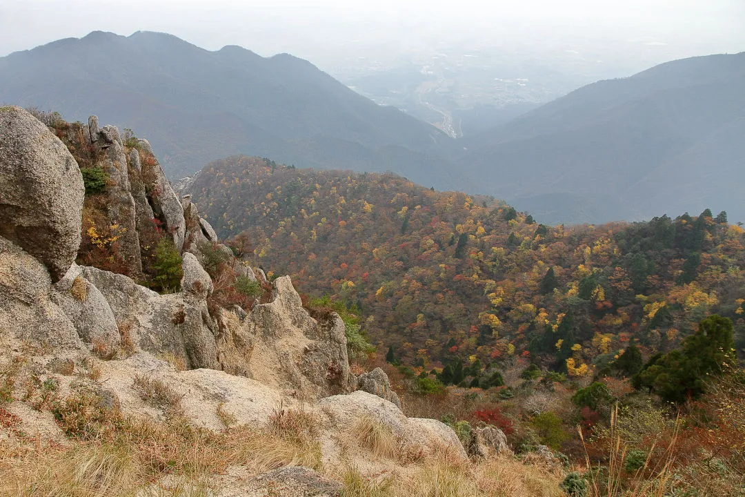 長石尾根登山道