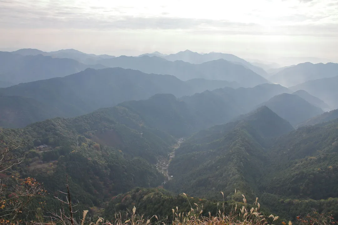 大天井岳から夢前川沿い