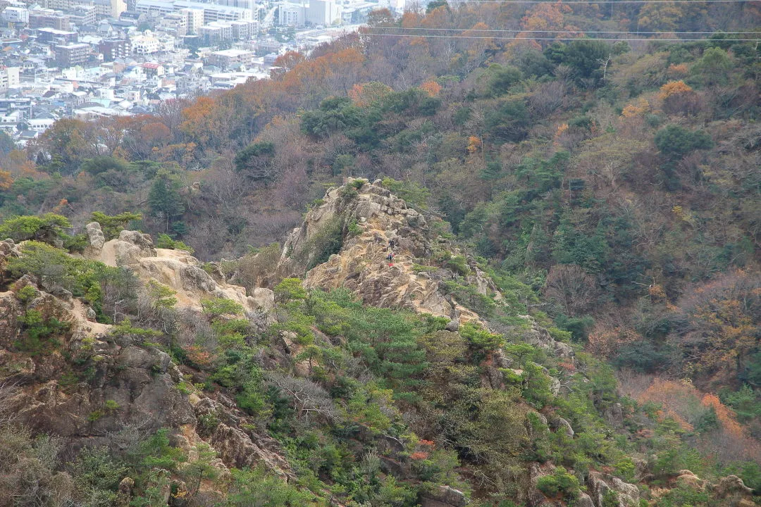 Ｂ懸尾根登山道