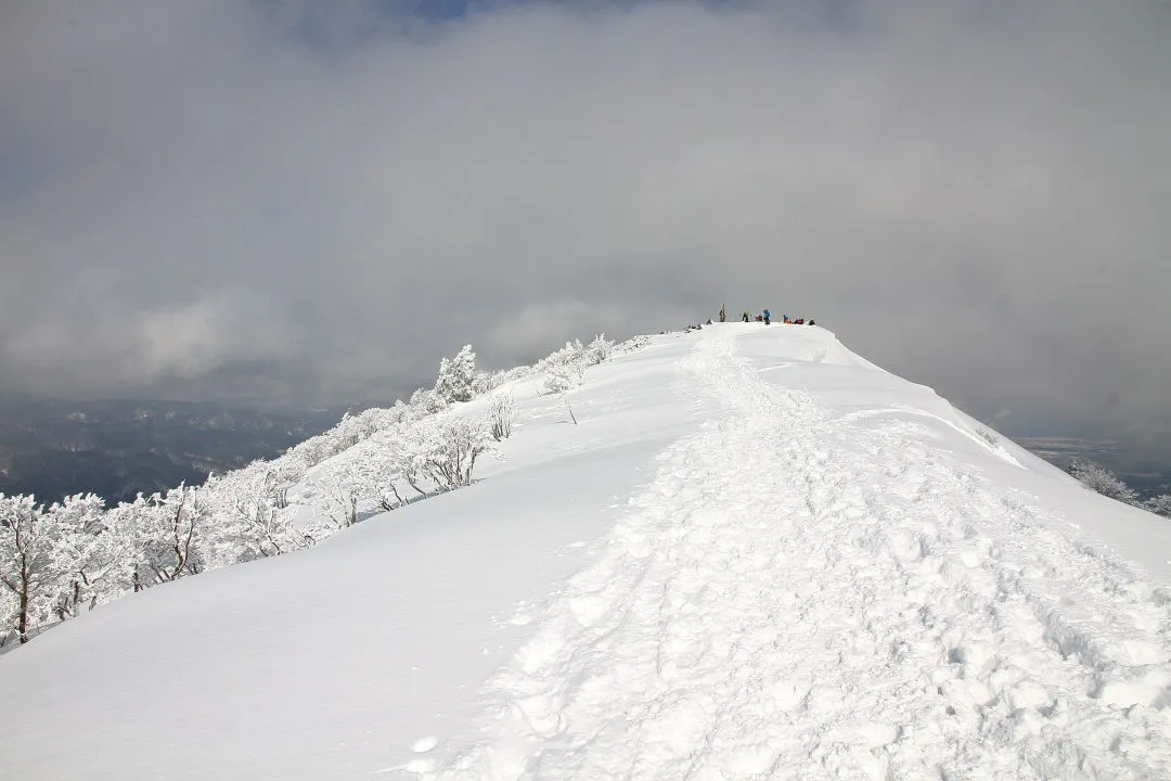 武奈ヶ岳山頂目前