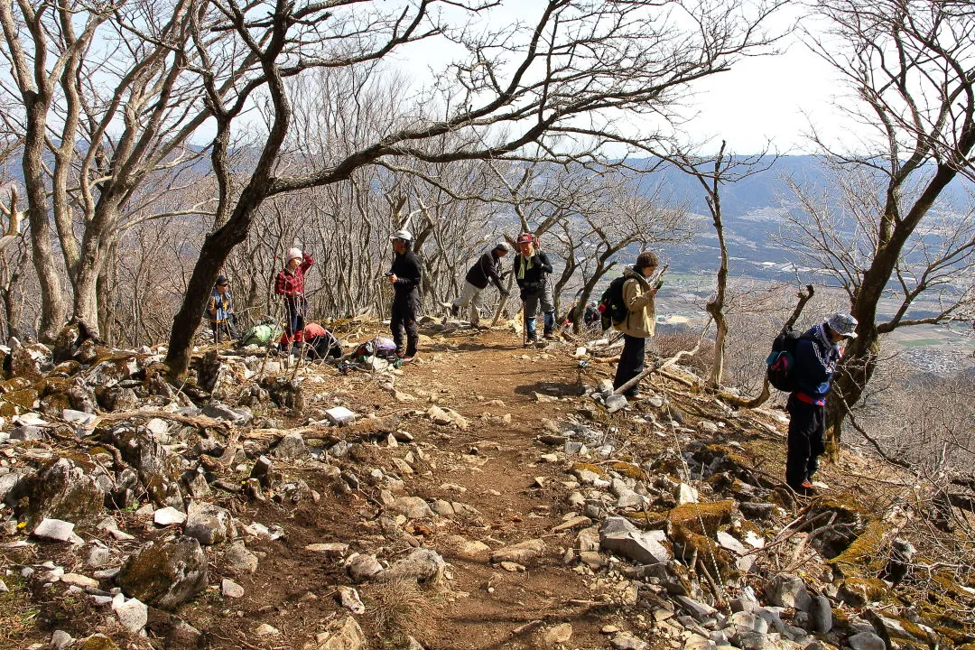 登山道九合目