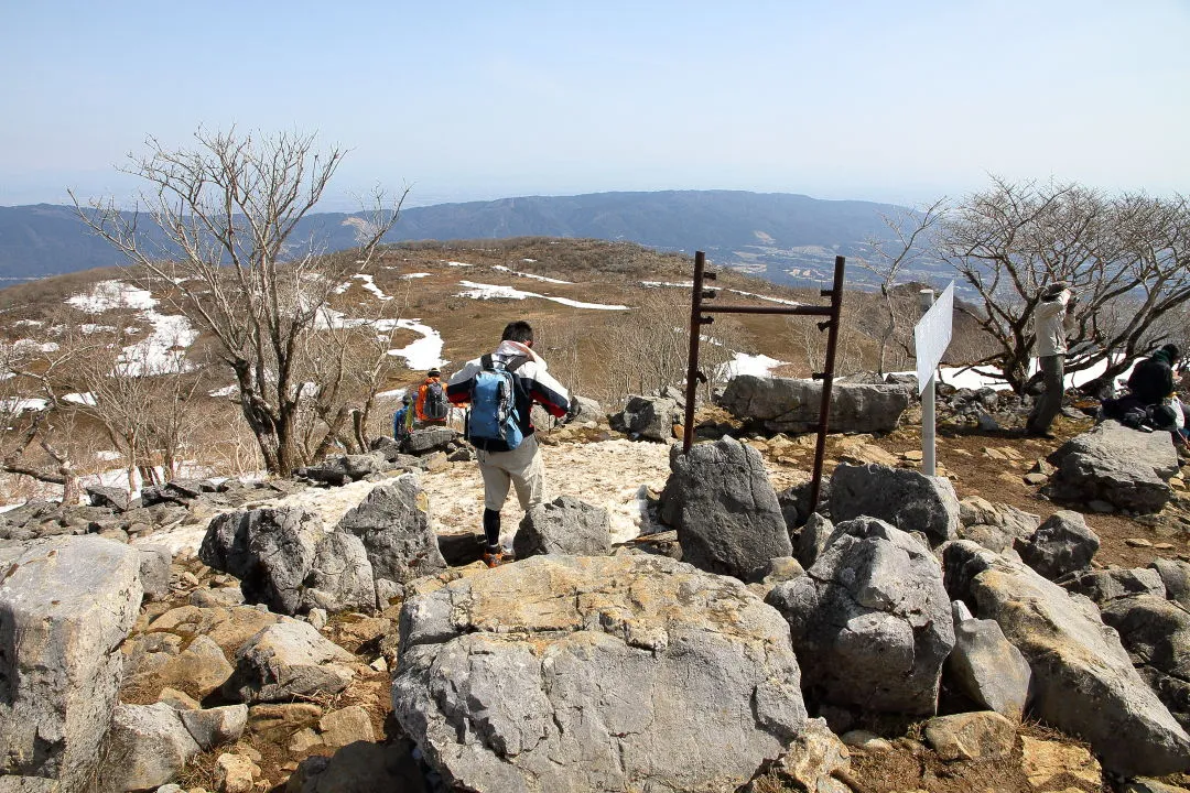 展望台(藤原岳)から