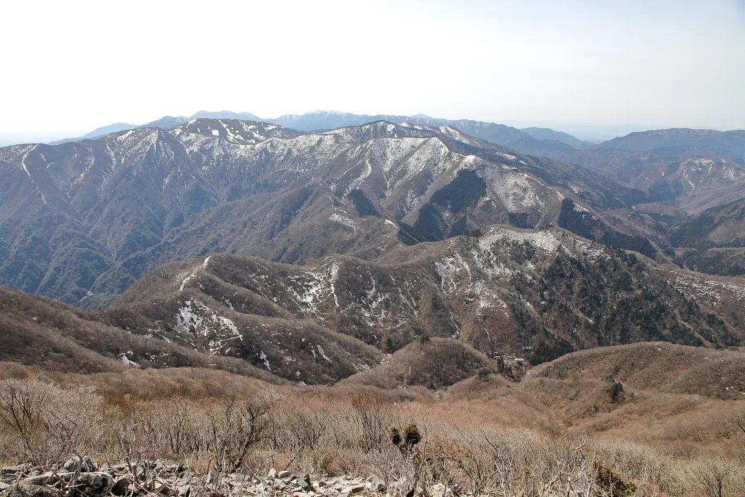 展望台(藤原岳)から