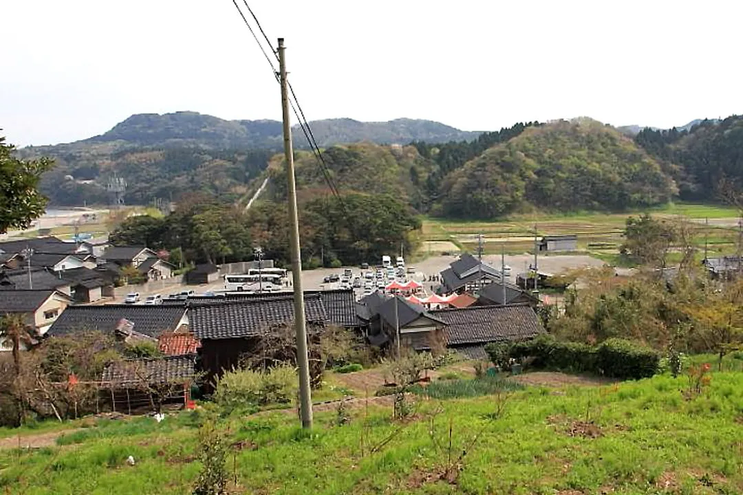 道の駅「狼煙」付近