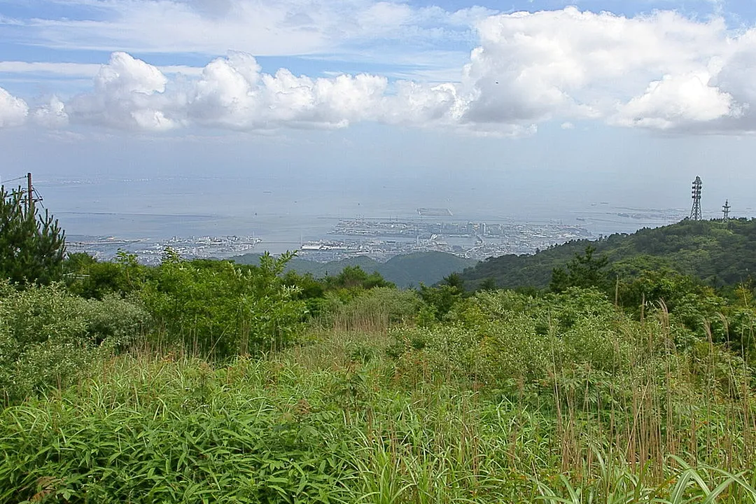 六甲山最高峰から