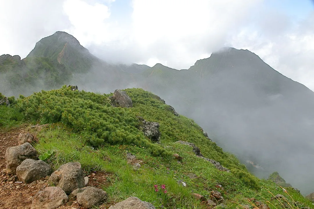 赤岳と阿弥陀岳