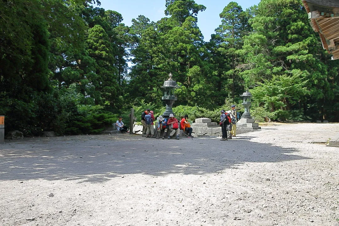 大神山神社奥宮で