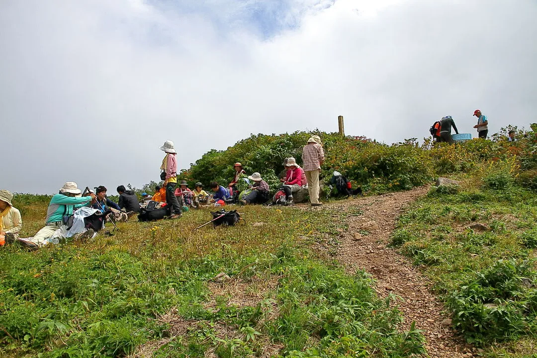 荒島岳山頂