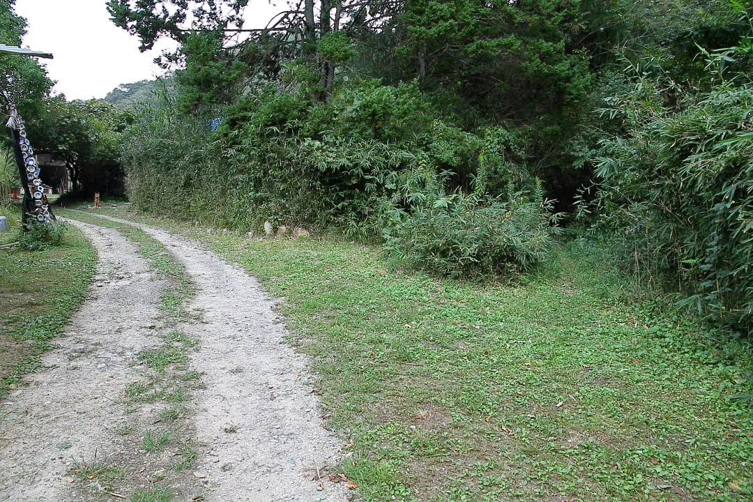 大岩岳への入口（右）